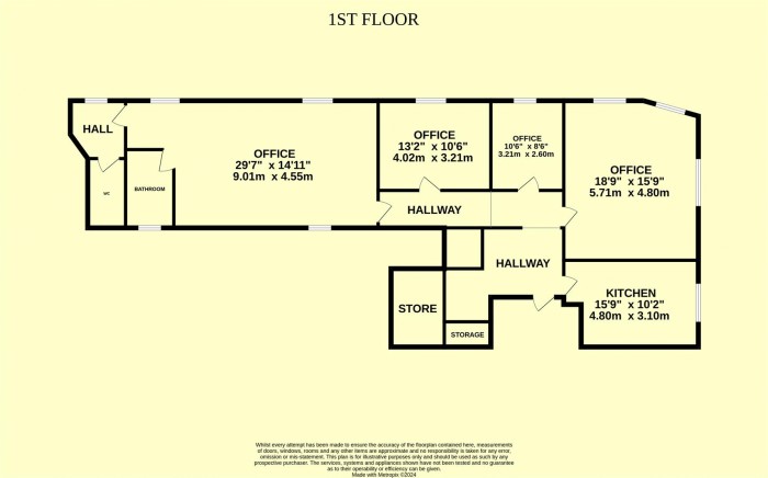 Floorplan for High Street, Chard