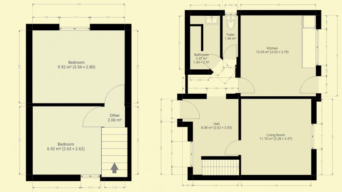 Floorplan for Barrington, Ilminster