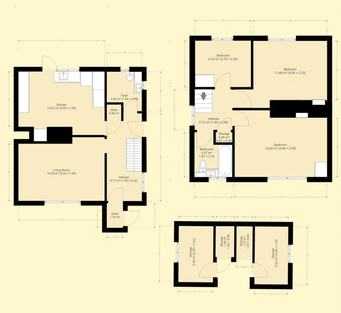 Floorplan for Donyatt Hill, Ilminster