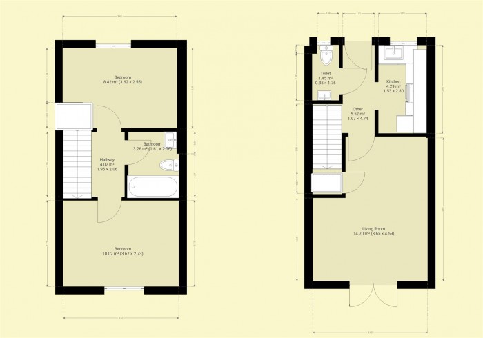 Floorplan for Willow Way, Chard