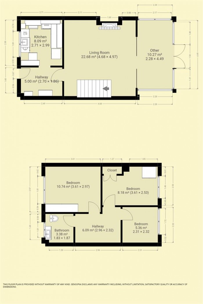 Floorplan for Watermead, South Chard