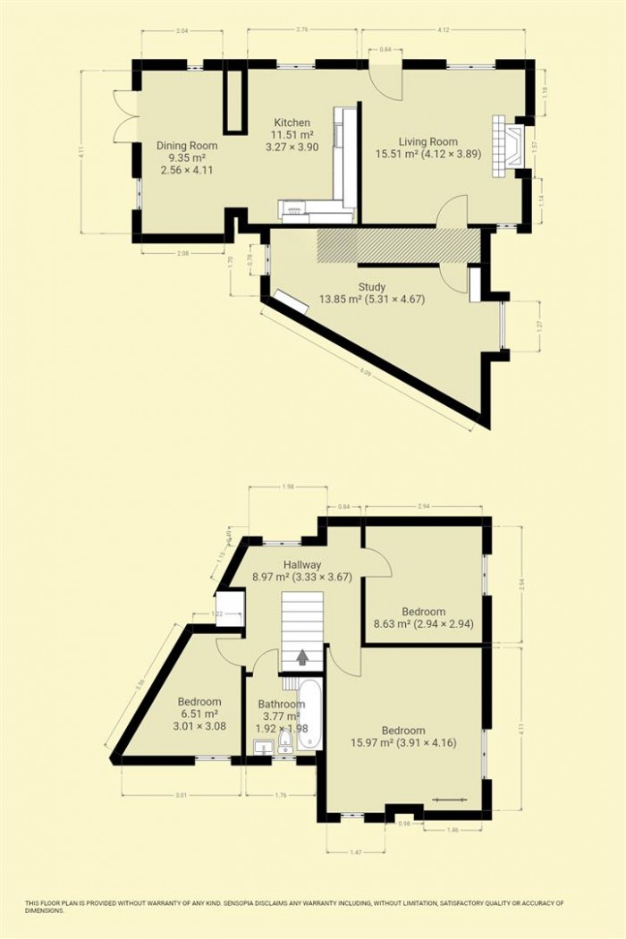 Floorplan for Chard Street, Thorncombe, CHARD