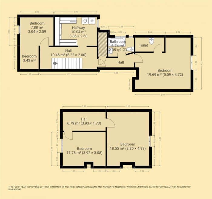 Floorplan for Fore Street, Chard