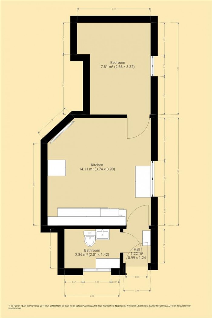 Floorplan for Fore Street, Chard