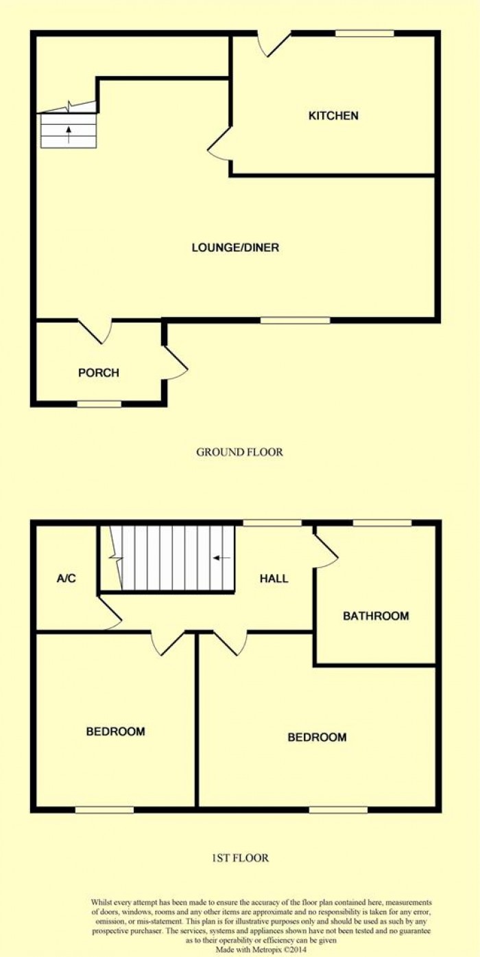 Floorplan for High St, Chard