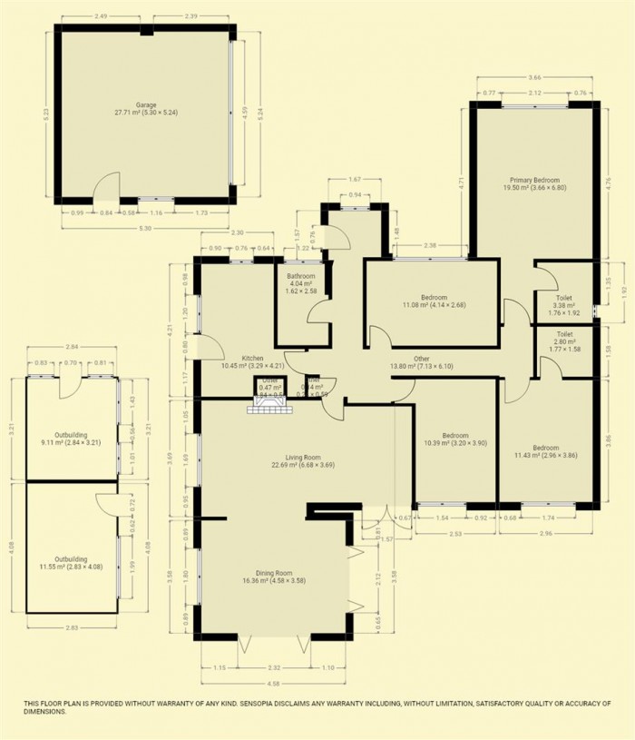 Floorplan for Station Road, Hatch Beauchamp, Taunton