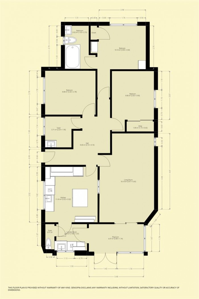 Floorplan for Fore Street, Hemyock, Cullompton