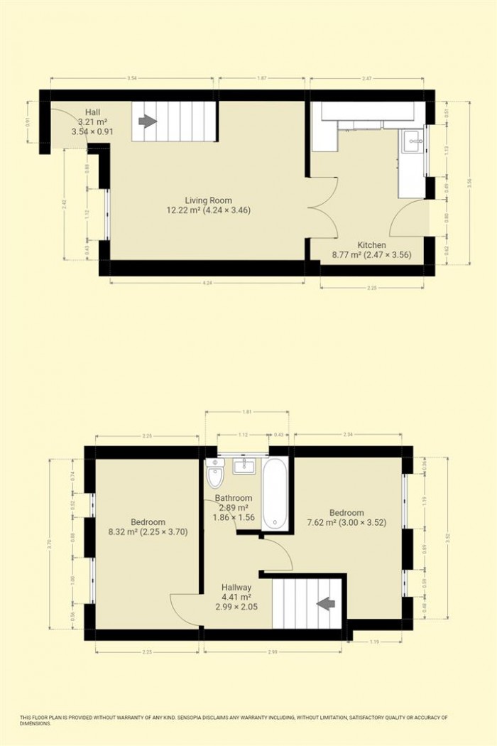 Floorplan for Farrow Close, Chard