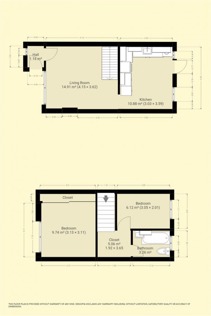 Floorplan for Bubwith Close, Chard