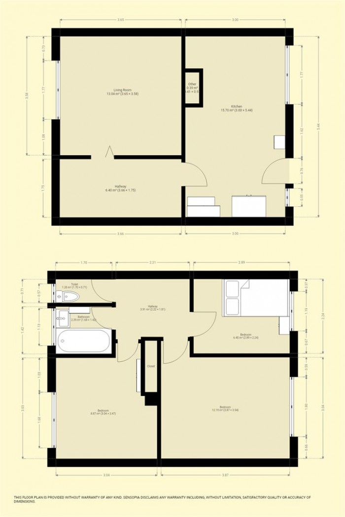 Floorplan for Henson Park, Chard