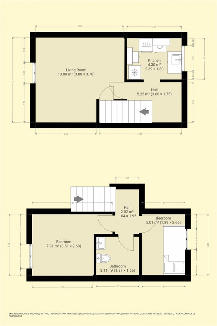 Floorplan for Old Station Court, Chard